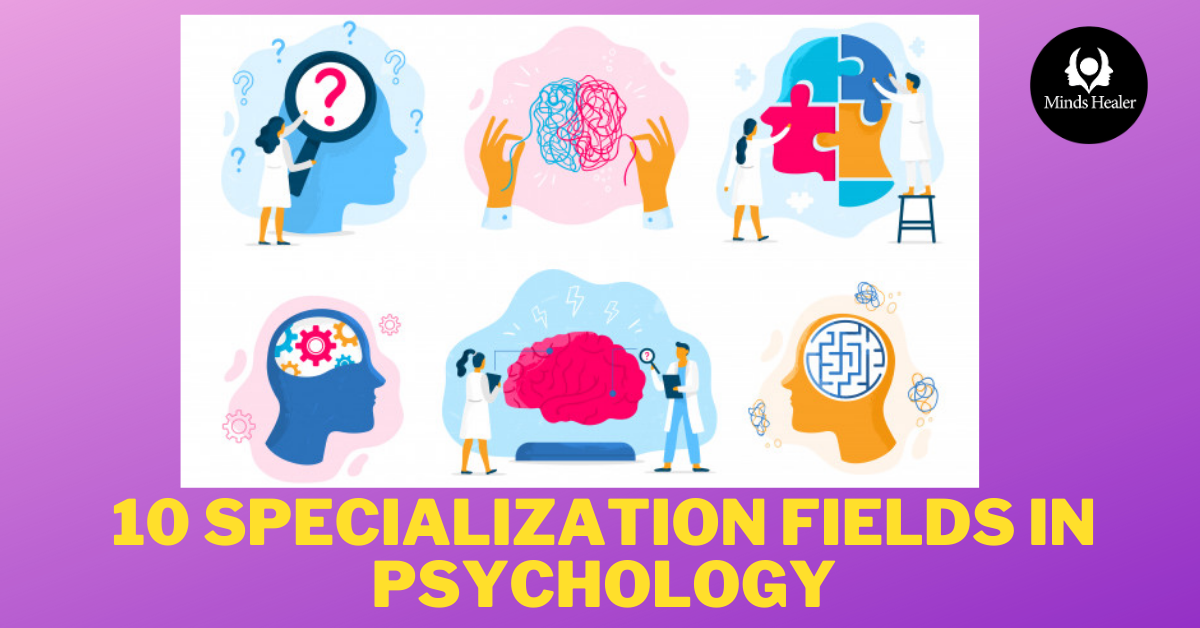 10 specialization fields in PSYCHOLOGY(1)